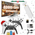 40,000+ Games Christmas Console Retro Game Stick 4K HDMI Plug & Play Dual Wireless Controllers Perfect Xmas Gift for Kids & Adults Gaming Stick 40000 Games