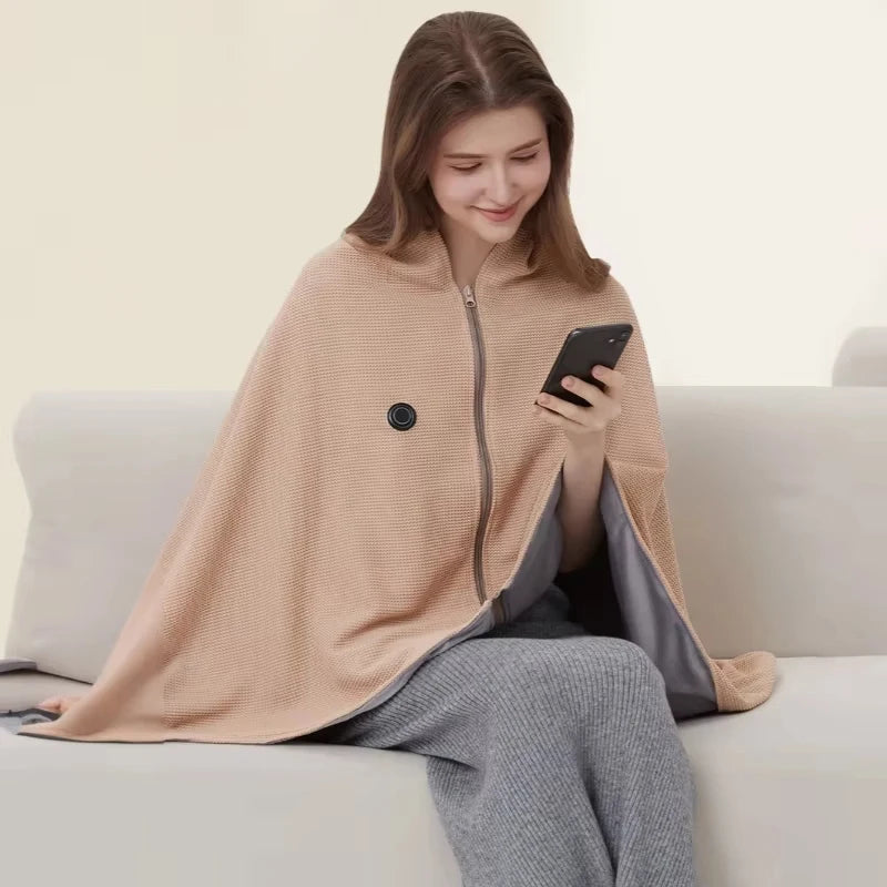 Stay Cozy Anywhere: Xiaomi Portable USB Electric Blanket with Rapid Heating & Adjustable Warmth