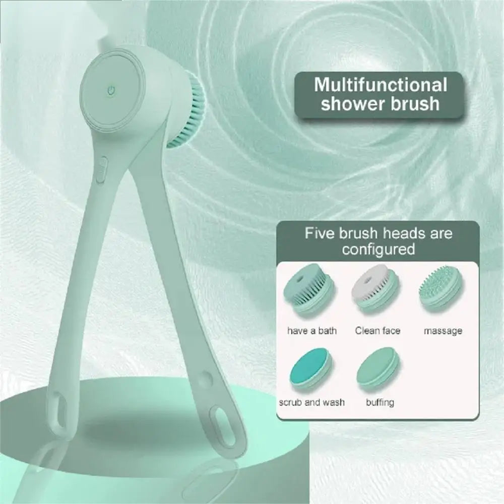 Revitalize Your Shower Routine with the 2025 Electric Shower Body Brush - The Ultimate Back Scrubber for Spa-Like Bliss at Home!