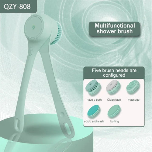 Revitalize Your Shower Routine with the 2025 Electric Shower Body Brush - The Ultimate Back Scrubber for Spa-Like Bliss at Home!