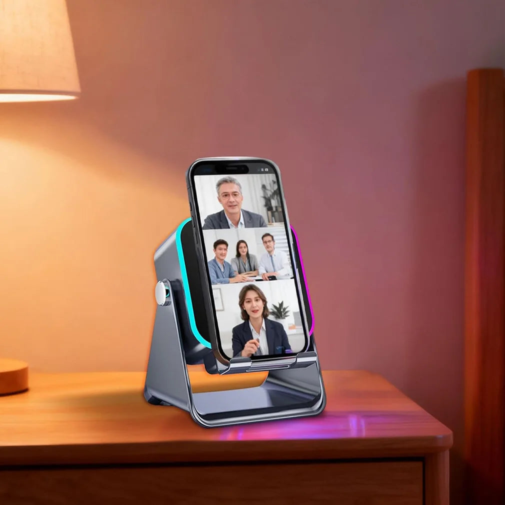 Experience Superior Sound Anywhere with Our Wireless Bluetooth Induction Speaker and Foldable Phone Stand