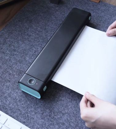 M08F Portable A4 Thermal Printer - Wireless Mobile Printing for Office & Travel