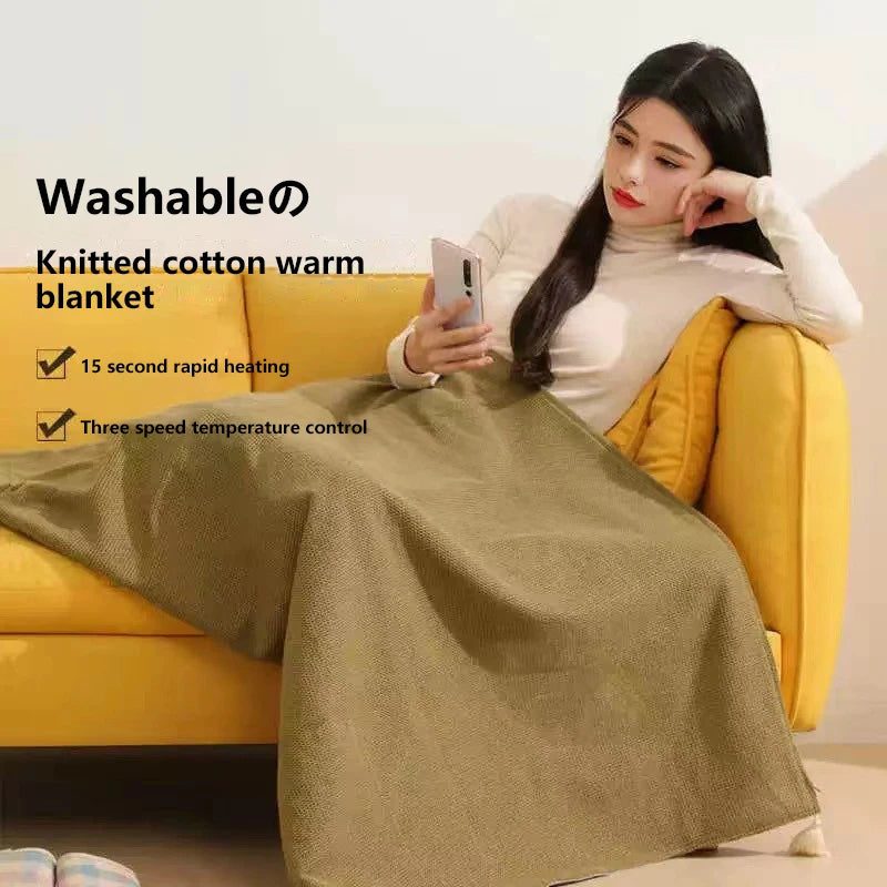 Stay Cozy Anywhere: Xiaomi Portable USB Electric Blanket with Rapid Heating & Adjustable Warmth
