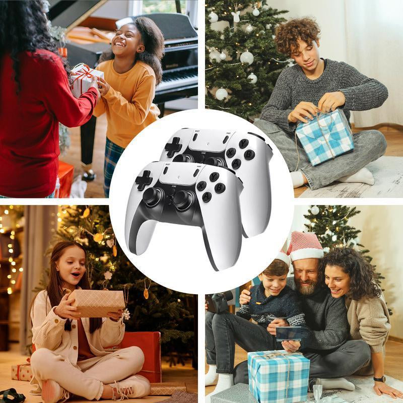 40,000+ Games Christmas Console Retro Game Stick 4K HDMI Plug & Play Dual Wireless Controllers Perfect Xmas Gift for Kids & Adults Gaming Stick 40000 Games